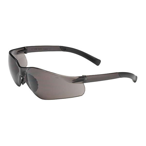 Bouton Optical Safety Glasses, Gray Scratch-Resistant 250-08-0001