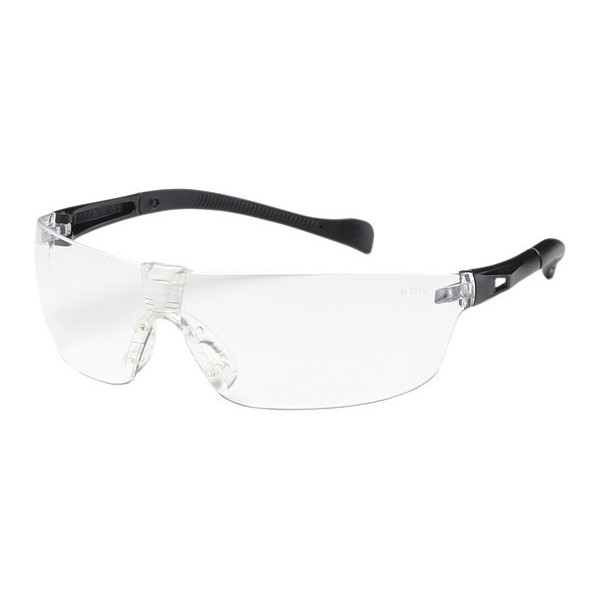 Bouton Optical Safety Glasses, Clear Scratch-Resistant 250-MT-10070