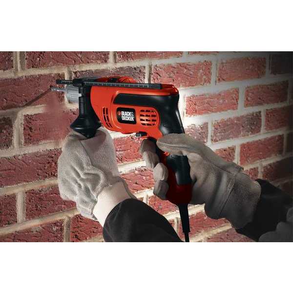 BLACK+DECKER Hammer Drill, 1/2-Inch, 6.0-Amp (DR670) - Power