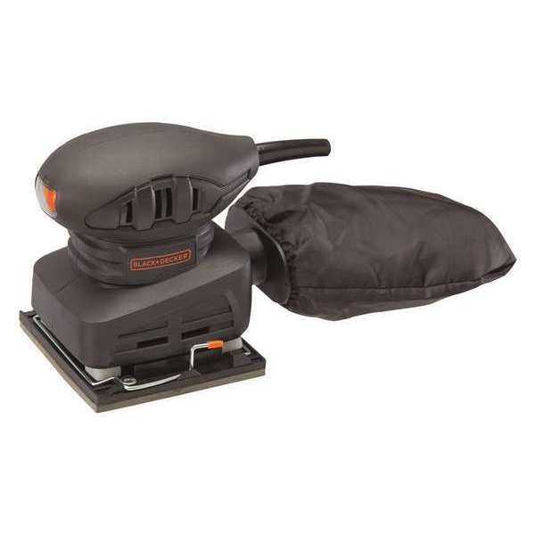 Black+Decker BDEQS300/QS900 Orbit Sander with Paddle Switch Actuation, 2 A