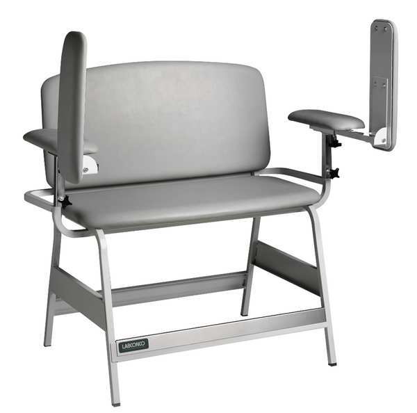 Labconco Bariatric Blood Draw Chair, White, 20 In. 1132201