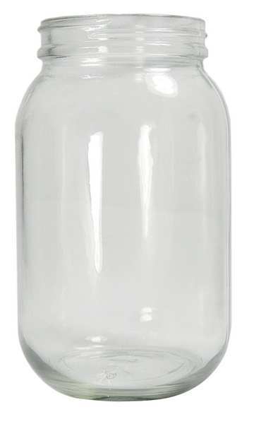 Qorpak Bottle Safety Coated, 64 oz, 83-400, PK6 GLA-00949