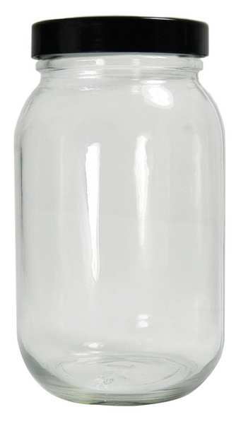 Qorpak Bottle Safety Coated, 64 oz, 83-400, PK6 GLC-05730