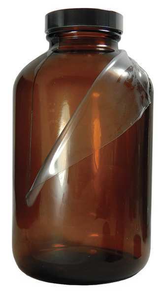 Qorpak Bottle Safety Coated, 250mL, 45-400, PK24 GLC-02285
