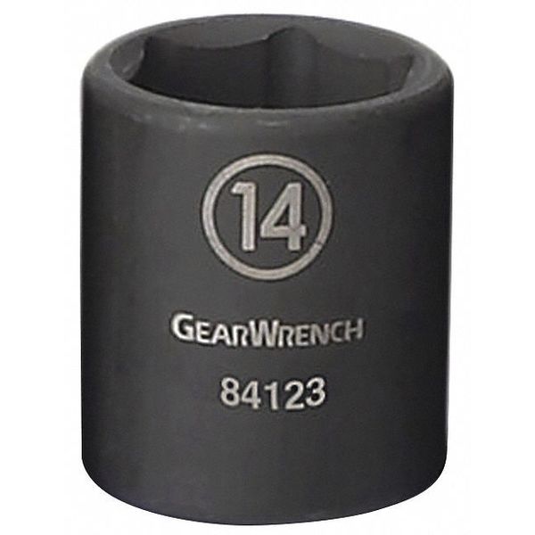 Gearwrench 1/4" Drive 6 Point Standard Impact Metric Socket 8mm 84117