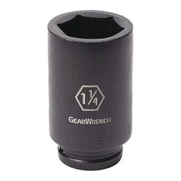 Gearwrench 3/4" Drive 6 Point Deep Impact SAE Socket 1-1/8" 84869
