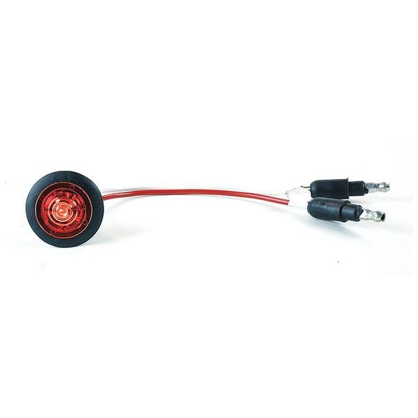 Grote Clearance Marker Light, LED, Red, 12VDC 49332