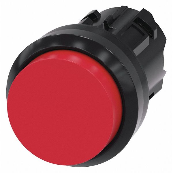 Siemens Push Button Operator, Red, Plastic Bezel 3SU1000-0BB20-0AA0
