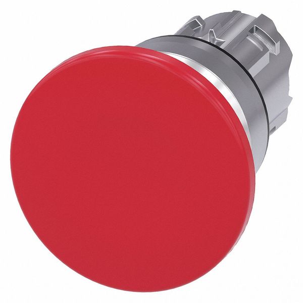 Siemens Push Button Operator, Red, Metal Bezel 3SU1050-1BD20-0AA0