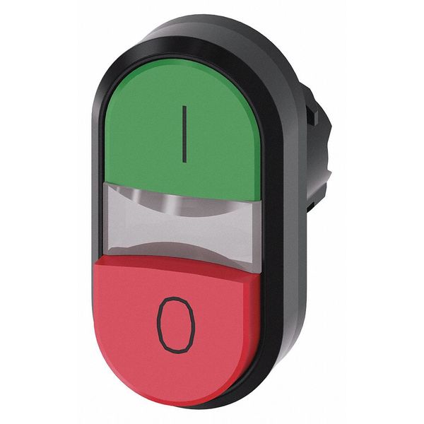 Siemens Illuminated Multi-Head Operator, 22 mm, Round 3SU1001-3BB42-0AK0