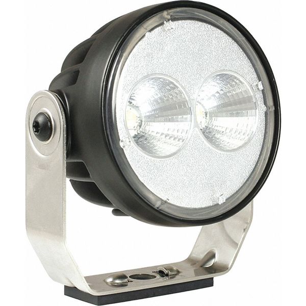 Grote Work Light, Round, LED, 1790 lm, 10 to 48VDC 64E01