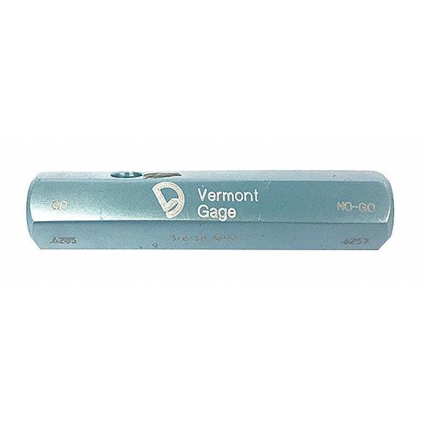 Vermont Gage Plug Gage Handle, 1-1/2" L, Aluminum 951410100
