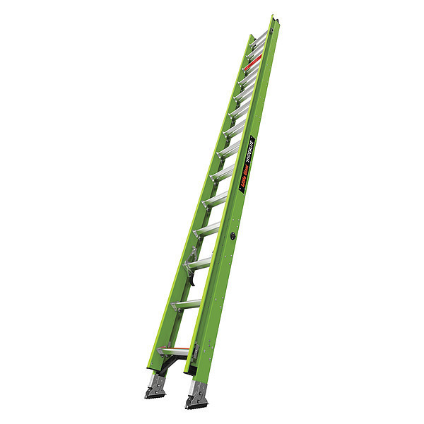 Little Giant Ladders 28 ft Fiberglass Extension Ladder, 375 lb Load Capacity 17928