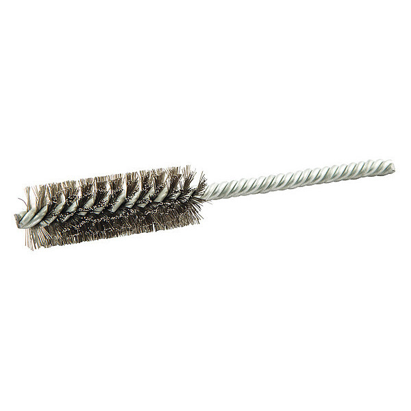 Zoro Select Double Spiral Tube Brush, 3/4" Brush Dia. 66252838924