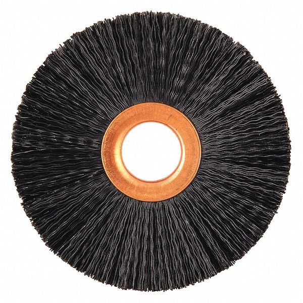 Zoro Select Wire Wheel Brush, Arbor Hole Mount 66252838842