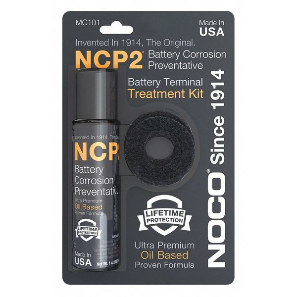 Noco Battery Terminal Treatment Kit, Gray, 1" L MC101