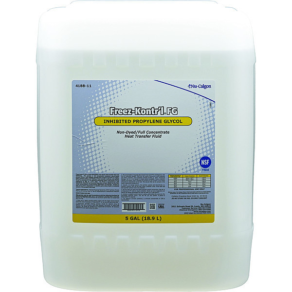 Freez-Kontrl Fg Propylene Glycol, Size 5 gal. 4188-11