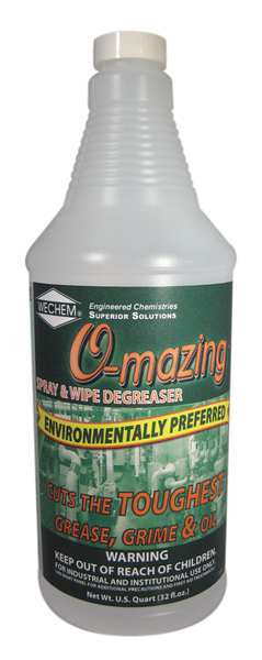 Wechem Spray And Wipe Degreaser, 32 Oz Trigger Spray Bottle, Liquid, Slightly Hazy, Colorless or Orange G700Q