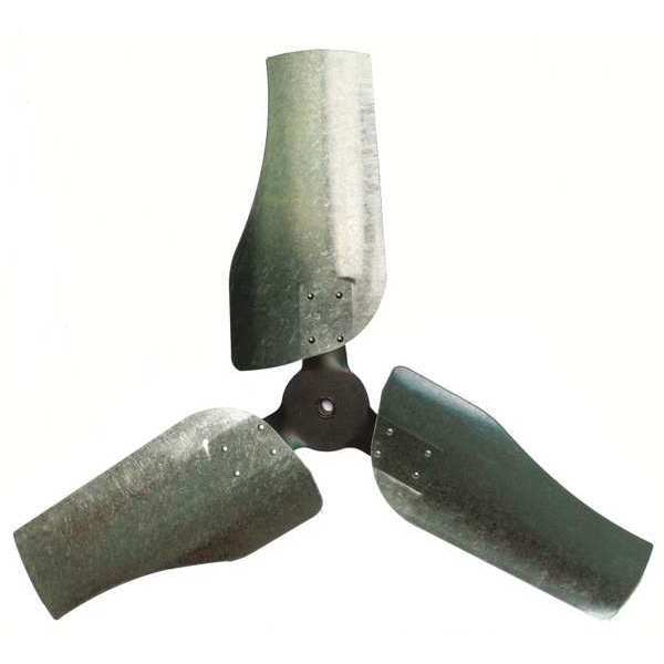 Dayton Propeller, Direct, Steel, 1/2 HP, CW GGS_47553