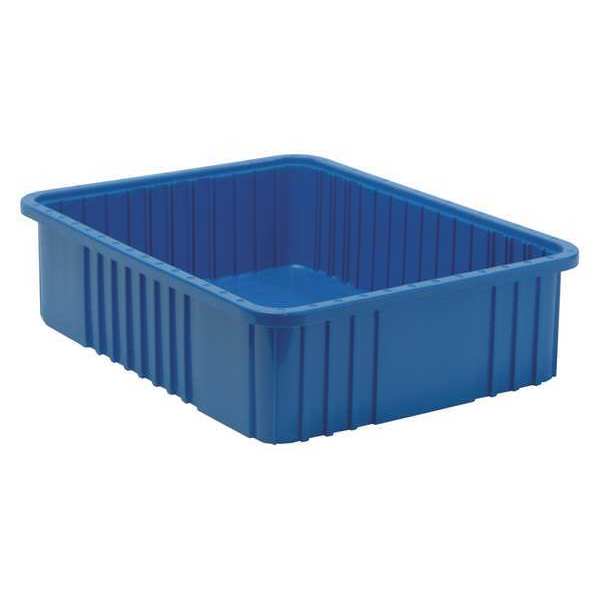 Quantum Storage Systems Divider Box, Blue, Not Specified, 22-1/2 in L, 17-1/2 in W, 6 in H DG93060BL