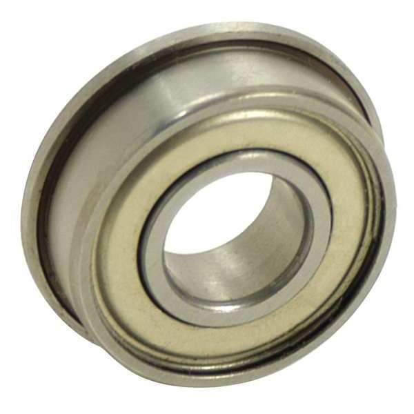 Ezo Ball Bearing, 0.1250in Dia, 21 lb, Flanged SFR144ZZA3MC3SRL