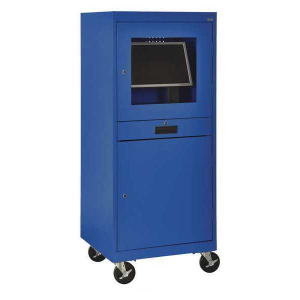 Sandusky Lee Mobile Computer Security Workstation, Blu JG2663-06