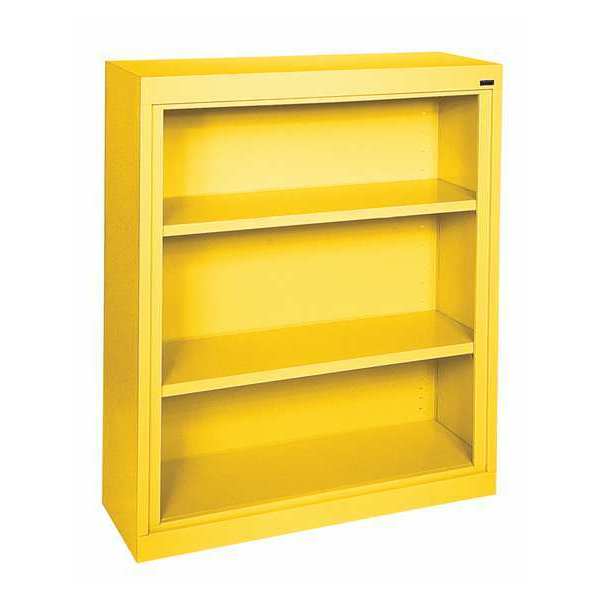Sandusky Lee Adjustable Bookcase, 36x18x42in, Yellow BA20361842-EY