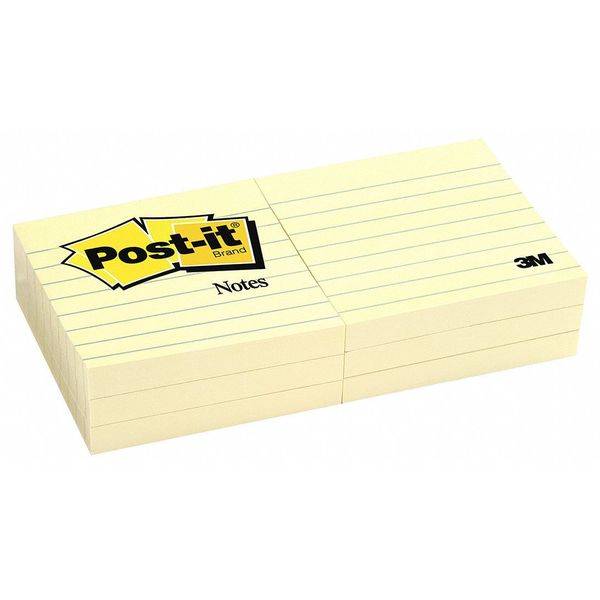 3M Post-It Notes, 3inx3in, 6 Pads 630-6PK