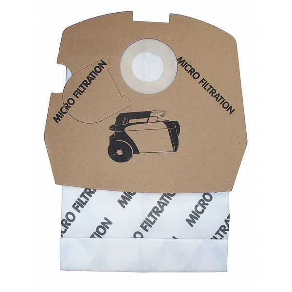 Bissell Commercial Disposable Vacuum Bags, 2-ply, Paper Bag, 12 PK C3000-PK12