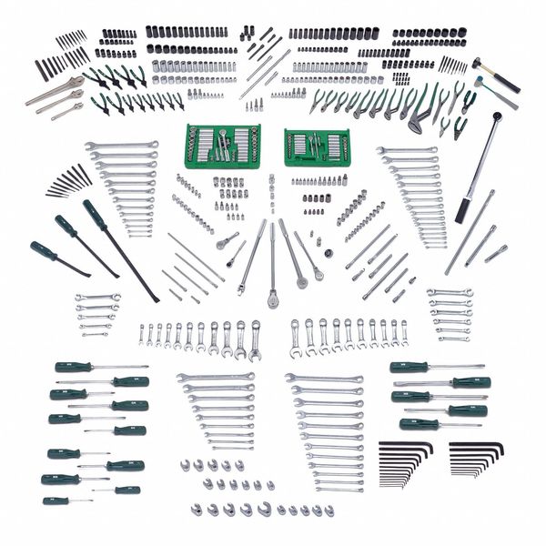 Sk Professional Tools Master Tool Set, Mechanic, 650 Pc 86650A-1