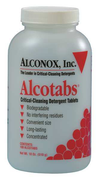 Alconox Detergent, 100 Tablets 1500-1