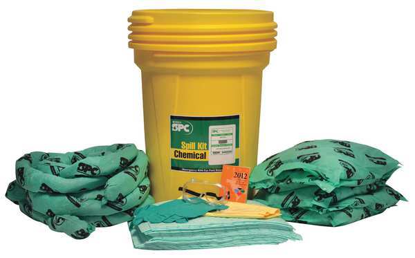 Brady 30-Gallon Drum Spill Control Kit - Chemical Application SKH30