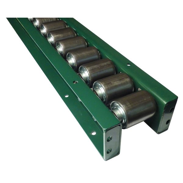 Ashland Conveyor Roller Conveyor Rail, 5 ft. L, 4BF 14F05S03B04 PR