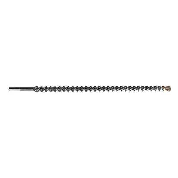 Century Drill & Tool SDS Max Drill Bit, 1-1/4x31x36in, 4-Cutter 83718