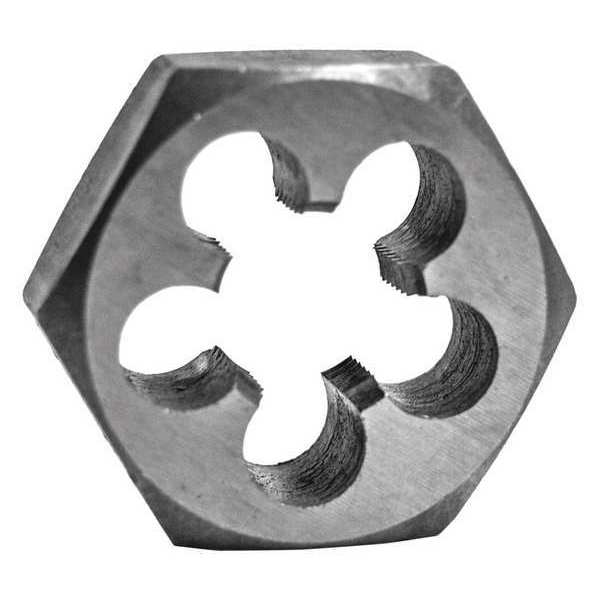 Century Drill & Tool Carbon Steel Hex Die, 7/8-14 Nf 98218