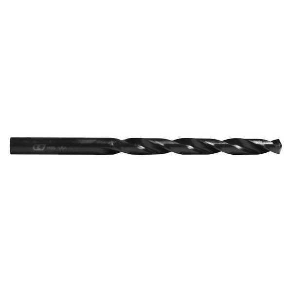 Century Drill & Tool 1/4" Black Oxide Jobber Length Drill Bit 24216