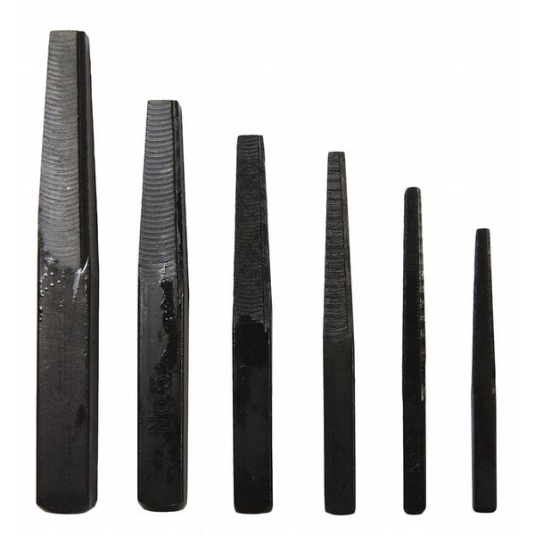 Century Drill & Tool Screw Extractor Set, 6pc, Square Flute #1, #2, #3, #4, #5 and #6 73214