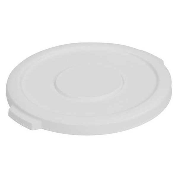 Carlisle Foodservice Trash Container Lid, White, Polyethylene 34101102