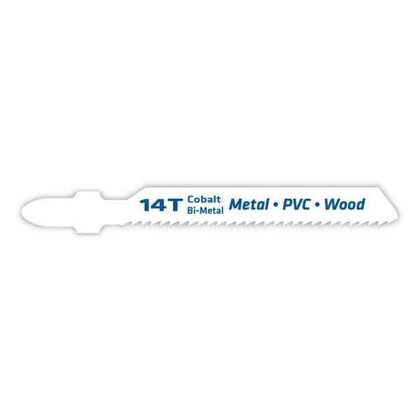 Century Drill & Tool Bi-Metal Jigsaw, Blade 14T, T-Shank 06234