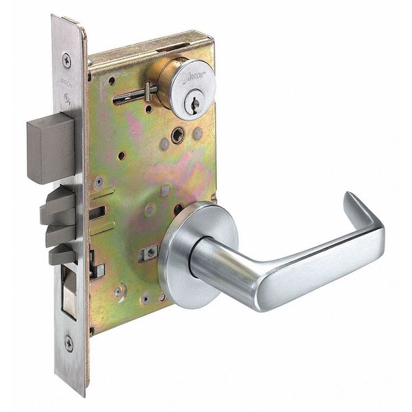 Arrow Lock Door Lever Lockset, Mechanical, Classroom BM17 XL 26D