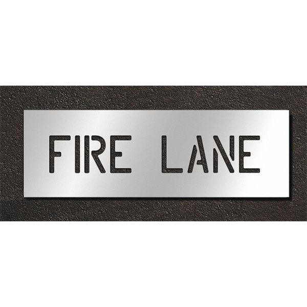 Rae Pavement Stencil, Fire Lane, STL-108-70631 STL-108-70631