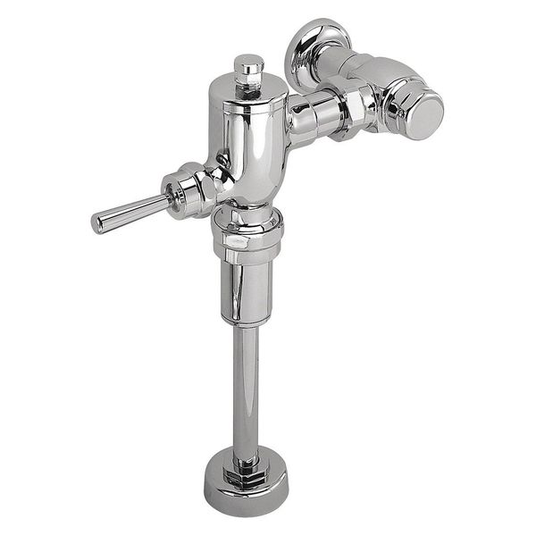 Toto 0.5 gpf, Urinal Manual Flush Valve, 3/4 in IPS Inlet, Lever TMU1LN#CP