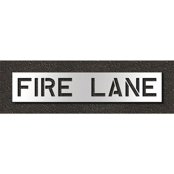 Rae Pavement Stencil, Fire Lane, STL-108-71031 STL-108-71031
