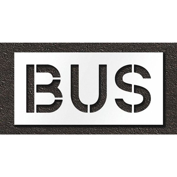 Rae Pavement Stencil, Bus, STL-108-71215 STL-108-71215