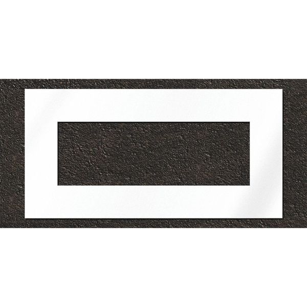 Rae Pavement Stencil, Highway Rectangle STL-108-5210