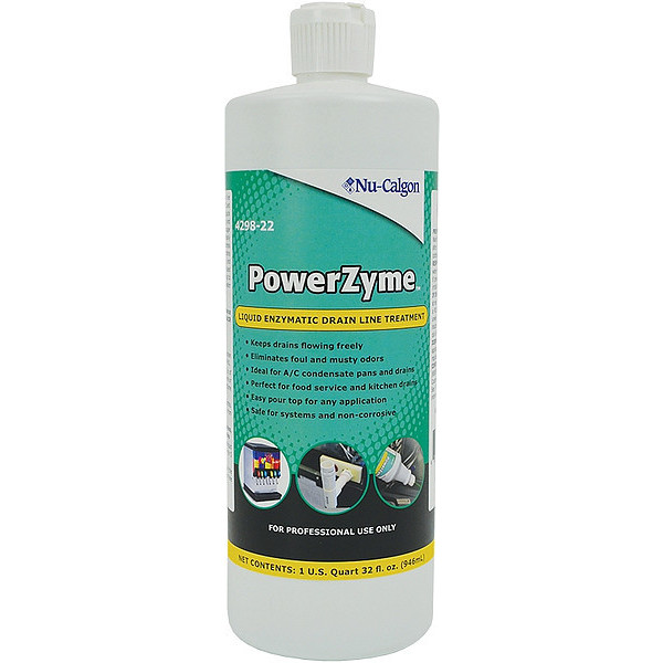 Nu-Calgon POWERZYME QUART BOTTLE 4298-22