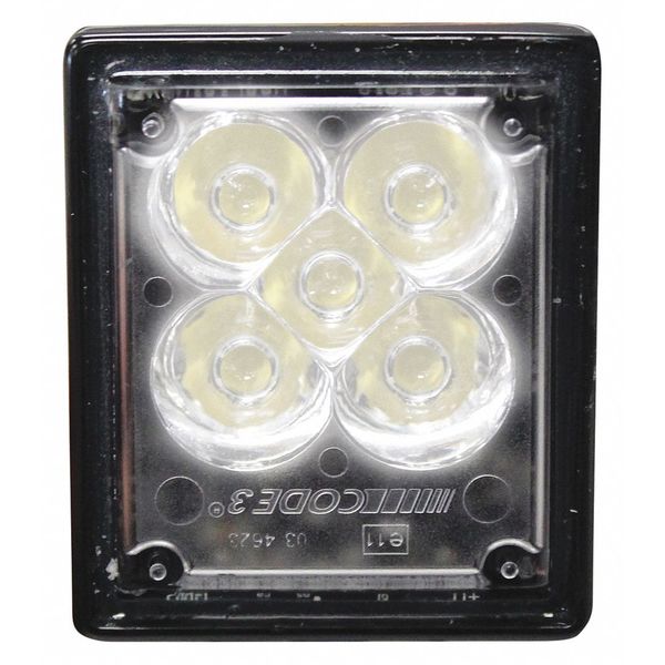 Code 3 Emergency Exterior Light, LED, 12VDC LTD901