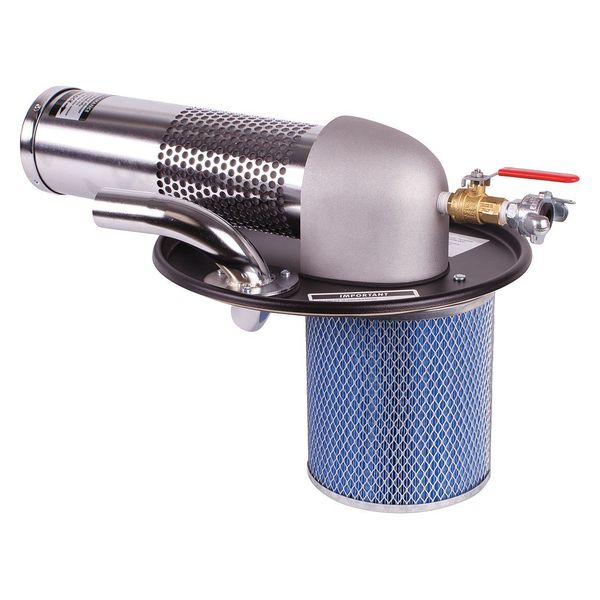 Guardair Pneumatic Drum-Top Vacuum Head Standard 47 cfm N101D