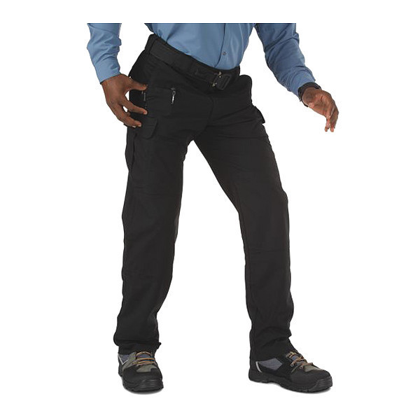 5.11 Stryke Flex-Tac Pants, Size 50", Black 74369L