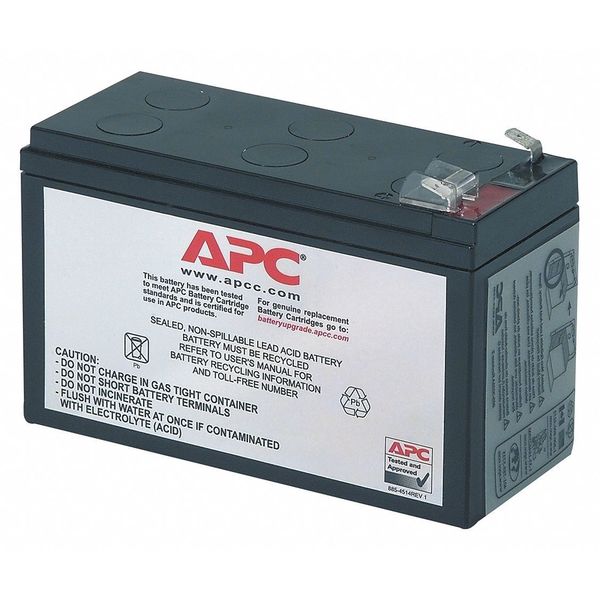 Apc UPS Battery, Mfr. No. SU1400RM2U, ['12V DC' '110V AC'], Detachable Cable RBC24
